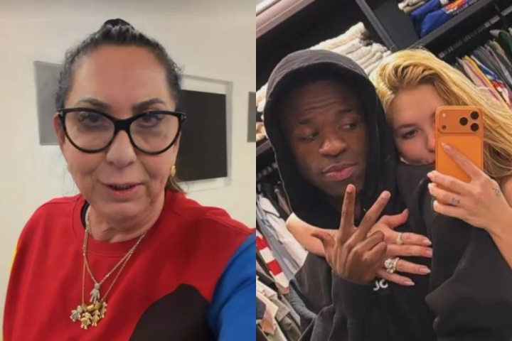 爱游戏全站-见家长！维尼修斯女友母亲到访马德里 过万圣节+与熊妈一起看皇马