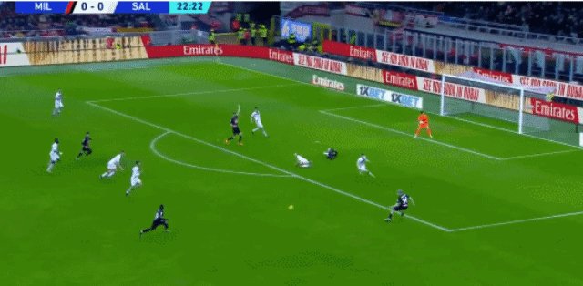 【意甲】全洋枪阵容遇挫，AC米兰1比1萨勒尼塔纳